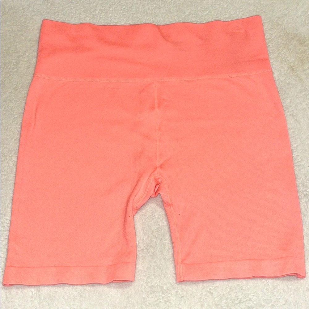 Love & Sports Women's Coral Athletic Shorts- Coral
